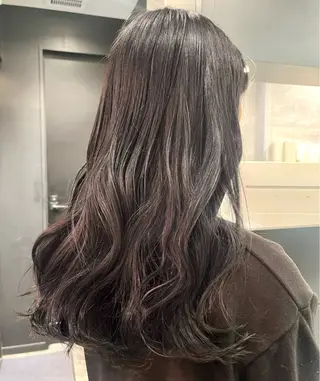 ロング カラー ダブルカラー🫐 /まゆ🎀のヘアスタイル