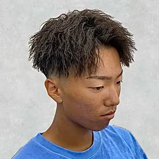 ショート パーマ メンズ JiN HAiR所属・立川メンズパーマ職人 /MASAのヘアスタイル