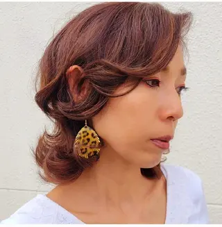 ミディアム UHair吉田 /ショートヘアのヘアスタイル