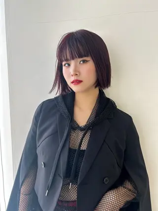 ショート 大谷美佳/レイヤー カット/ツヤ髪のヘアスタイル