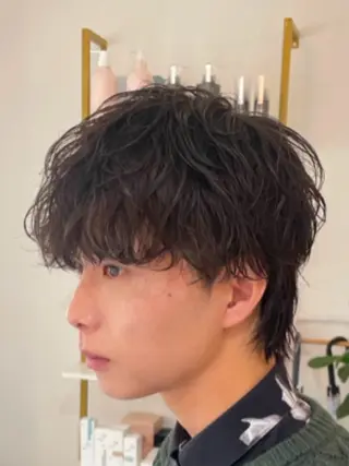 パーマ ヘアアレンジ メンズ Prune　Shibuya所属・aimu/メンズ カット/渋谷のヘアスタイル