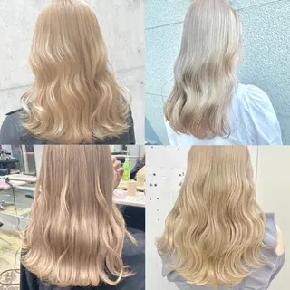 カラー ザクザクレイヤー 🍀/ブリーチ/小田のヘアスタイル