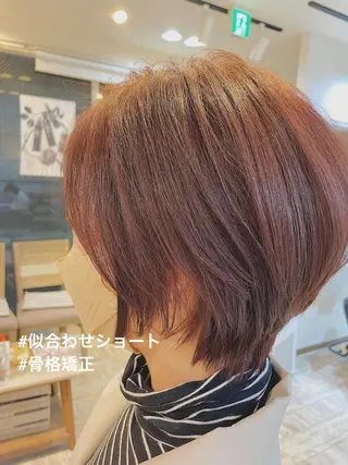 ショート カラー 【垢抜け大人髪】 TIARA西山のヘアスタイル