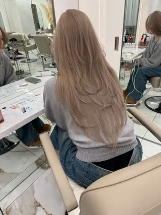 ロング カラー 栄美容師 ケントのヘアスタイル