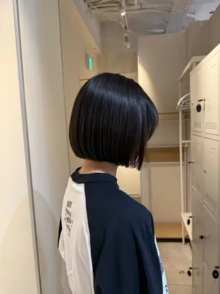 ショート 神戸ボブ✂️ ioe三宮/田 伸佳のヘアスタイル