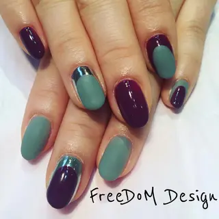 ネイル ＦreeDoＭ   Design所属・W KUMIのネイルデザイン