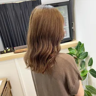 ミディアム 髪質改善 Noe心斎橋店のヘアスタイル