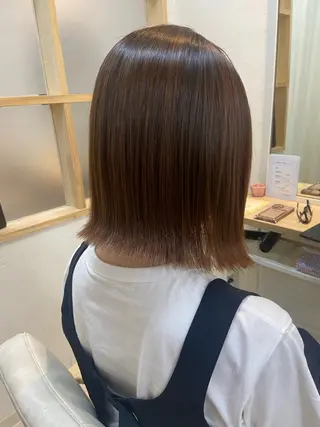 ミディアム 宮澤 泉のヘアスタイル