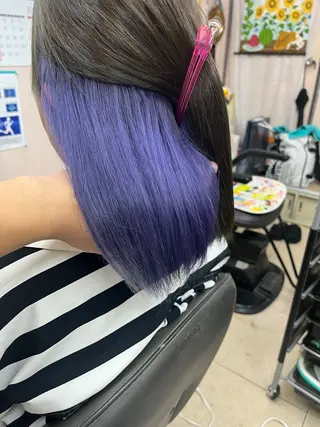 ミディアム BUCKS所属・坂谷 BUCKS/縮毛矯正のヘアスタイル