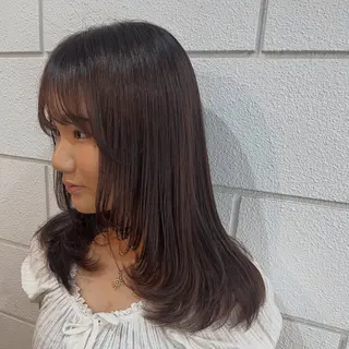 ロング 小沼采唯👧🏼 海好きオヌちゃんのヘアスタイル