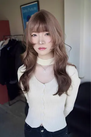 カラー 渋谷/ハイトーン/ 🪐airi🪐のヘアスタイル