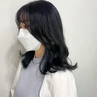 ミディアム カラー HARUKA韓国ヘア /Luana梅田のヘアスタイル