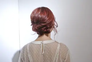 セミロング ヘアアレンジ 樋口 千尋のヘアスタイル