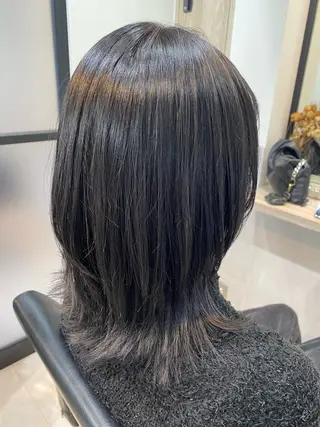ミディアム カラー OAK×NACHUL所属・🐑✨ 丸山紗耶佳のヘアスタイル
