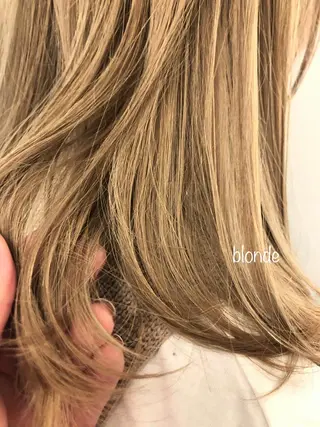 ミディアム カラー パーマ ヘアアレンジ 🌿AMANE🌿 sakiのヘアスタイル