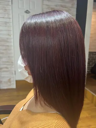 セミロング カラー PARK.なんば本店 ミルボンAujua認定サロン[パーク]所属・辻優太/韓国ヘア/メ ンズ/ダウンパーマのヘアスタイル