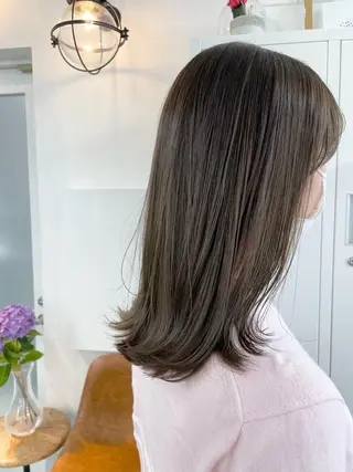 ミディアム 🌼たけや みのり🌿のヘアスタイル