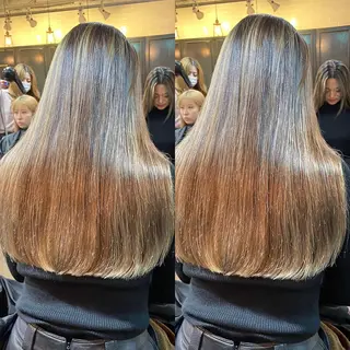 ロング 色気グレージュ 🤍kosuke🤍のヘアスタイル