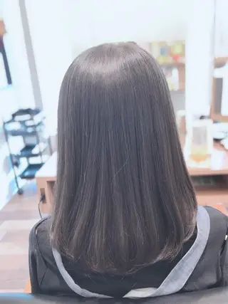 セミロング しょうへいの店四郎丸店所属・大川 優佳のヘアスタイル
