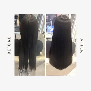 ロング 五ノ井 一世のヘアスタイル