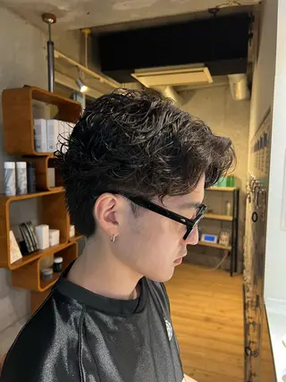 パーマ メンズ 【fifth】渡部 永遠のヘアスタイル