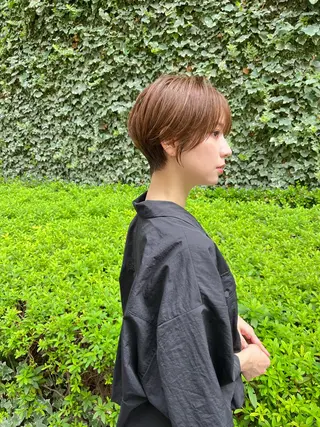 ショート ショート特化 阿部聖のヘアスタイル
