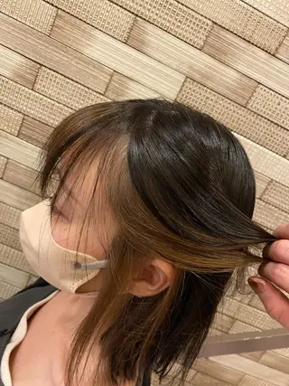 ミディアム カラー 柔らカラー/デザイン /Shori/店長のヘアスタイル