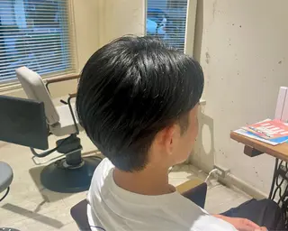 ショート あらいしほ✩.*˚ メンズカットのヘアスタイル