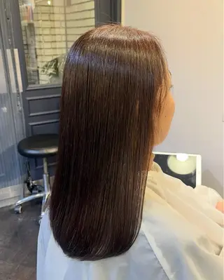 ロング 髪質改善livLim所属・髪質改善 芝井千晶のヘアスタイル
