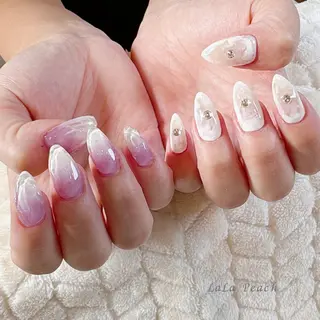 ネイル LaLa Peach 福岡のネイルデザイン