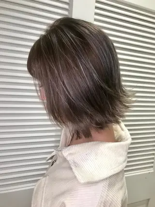 ショート カラー WATARU🔥／ 外国人風ハイライトのヘアスタイル