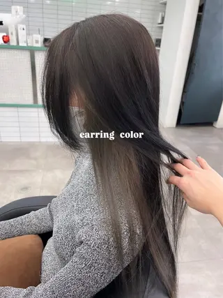 ロング Ⓜ︎iyu🌊/ハイ ライト/海外風カラーのヘアスタイル