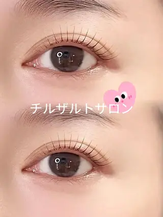 マツエク・マツパ あや🥑 チルザルトサロンのマツエク・マツパデザイン