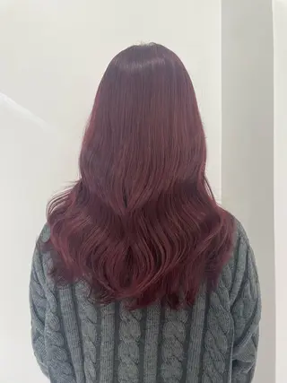 ロング 盛れる暖色🎀ガーリ ーヘア🎀きっかのヘアスタイル