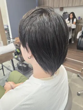 ミディアム メンズ 石川 ジェウンのヘアスタイル