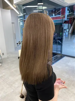 セミロング 北村 咲奈のヘアスタイル