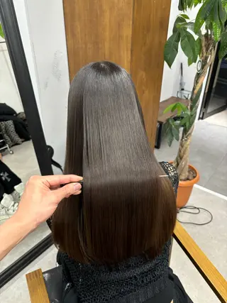 ロング カラー darts所属・マツダ レンのヘアスタイル