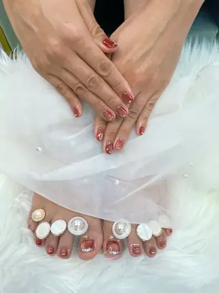 ネイル クイーンズネイル銀座所属・中山 芳美のネイルデザイン