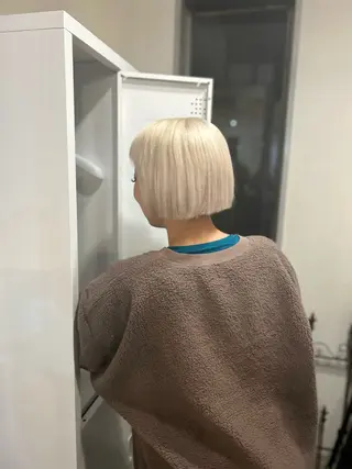 ショート カラー 🍑暖色/ヘアセット NANOHA🍑のヘアスタイル