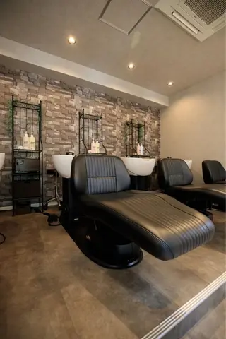 hair make powder 薮本のヘアスタイル