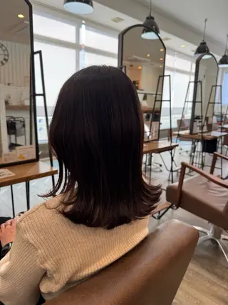 ミディアム タカノ ユラ bisou hairのヘアスタイル