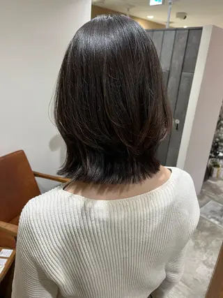 ミディアム 梅田美容室/カット /Maoのヘアスタイル