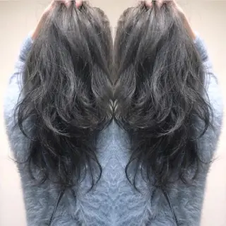 ロング カラー ✂︎KALOU✂︎ 寺野 克のヘアスタイル