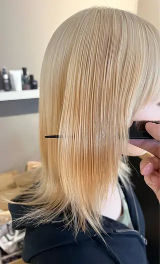 ロング カラー daiki 原宿のヘアスタイル