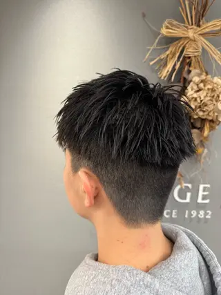 ショート メンズ 巻ける美髪矯正/ 韓国ヘア/yutaのヘアスタイル