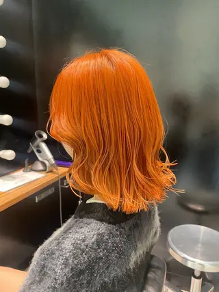 カラー ALBUM銀座‪‪ RURUKA‪‪❤︎のヘアスタイル