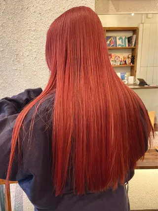 ロング カラー GO TODAY SHAiRE SALON 原宿本店所属・ボブ/レイヤー/ ハッシュカット/河内のヘアスタイル