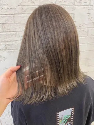 ミディアム カラー ウルフカット 🐹朝日🐹のヘアスタイル