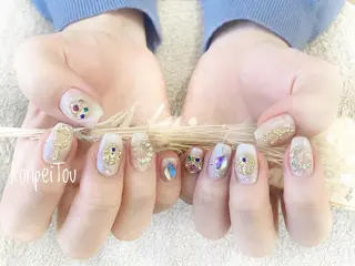 ネイル おうちのネイルサロン konpeiTou〜こんぺいとう〜所属・おうちのネイルサロン KonpeiTouのネイルデザイン