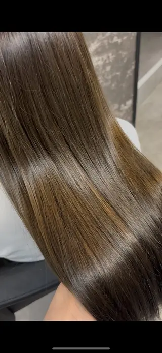 セミロング レイヤーカット🫧艶 カラー/LILICAのヘアスタイル